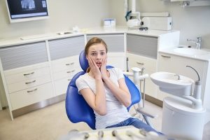 Patient having Tooth Pain